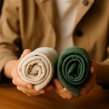 پارچه طبیعی بهتر است یا مصنوعی؟ راهنمای انتخاب درست هنگام خرید لباس