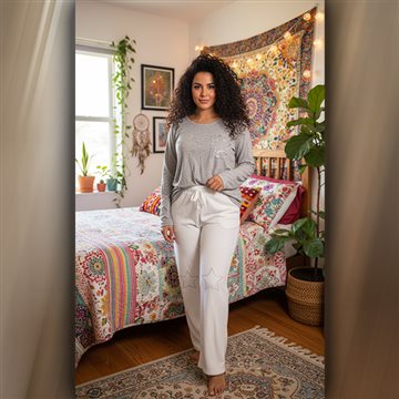 ست بلوز شلوار راحتی