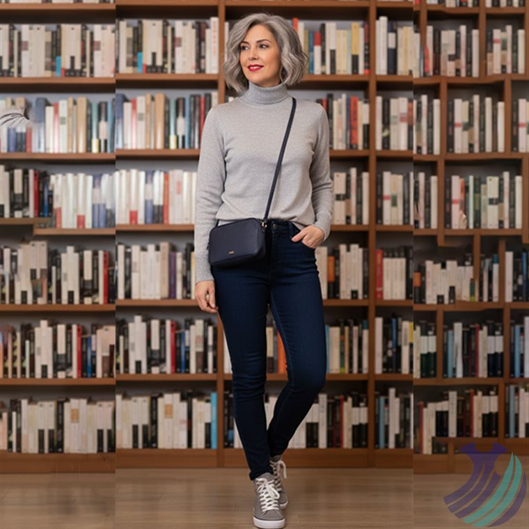 پلیور یقه اسکی JBC