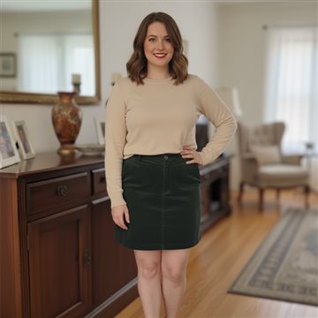 دامن کوتاه مخمل